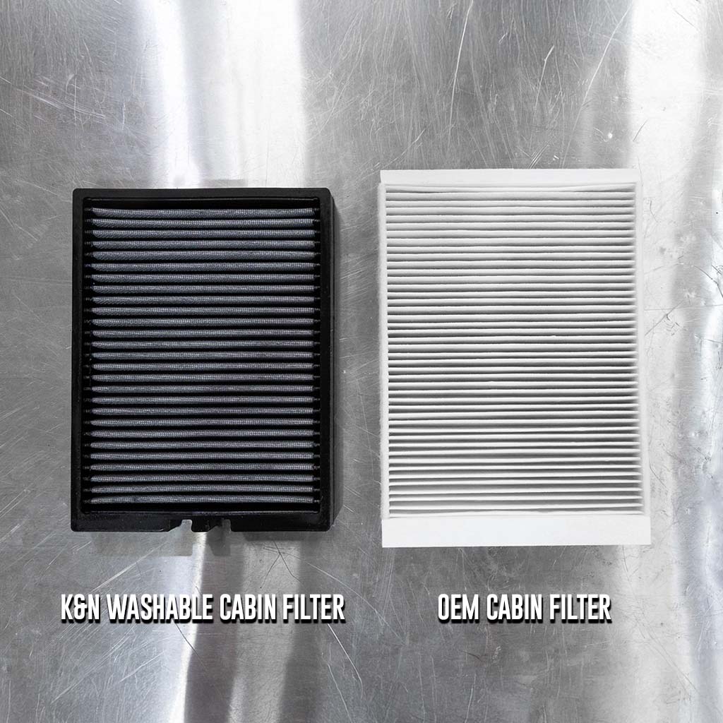 K&N Washable Cabin Air Filter (2015-2025 Ford Mustang-All Models)