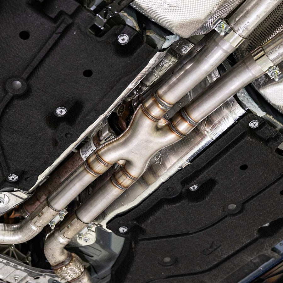 Borla 15-18 Ford Mustang GT 5.0L AT/MT RWD 2.5in Resonator Delete X-Pipe