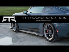 Rtr Rocker Pipe RTR Rocker Splitters (24+ Mustang) - RTR Vehicles