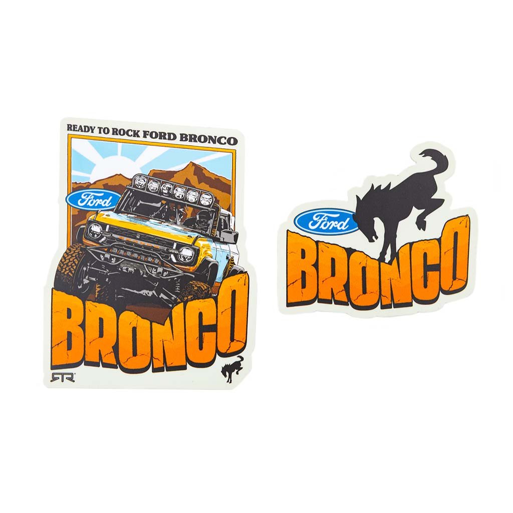 Bronco Sticker Rockin’ Ford Bronco Sticker Pack - RTR Vehicles