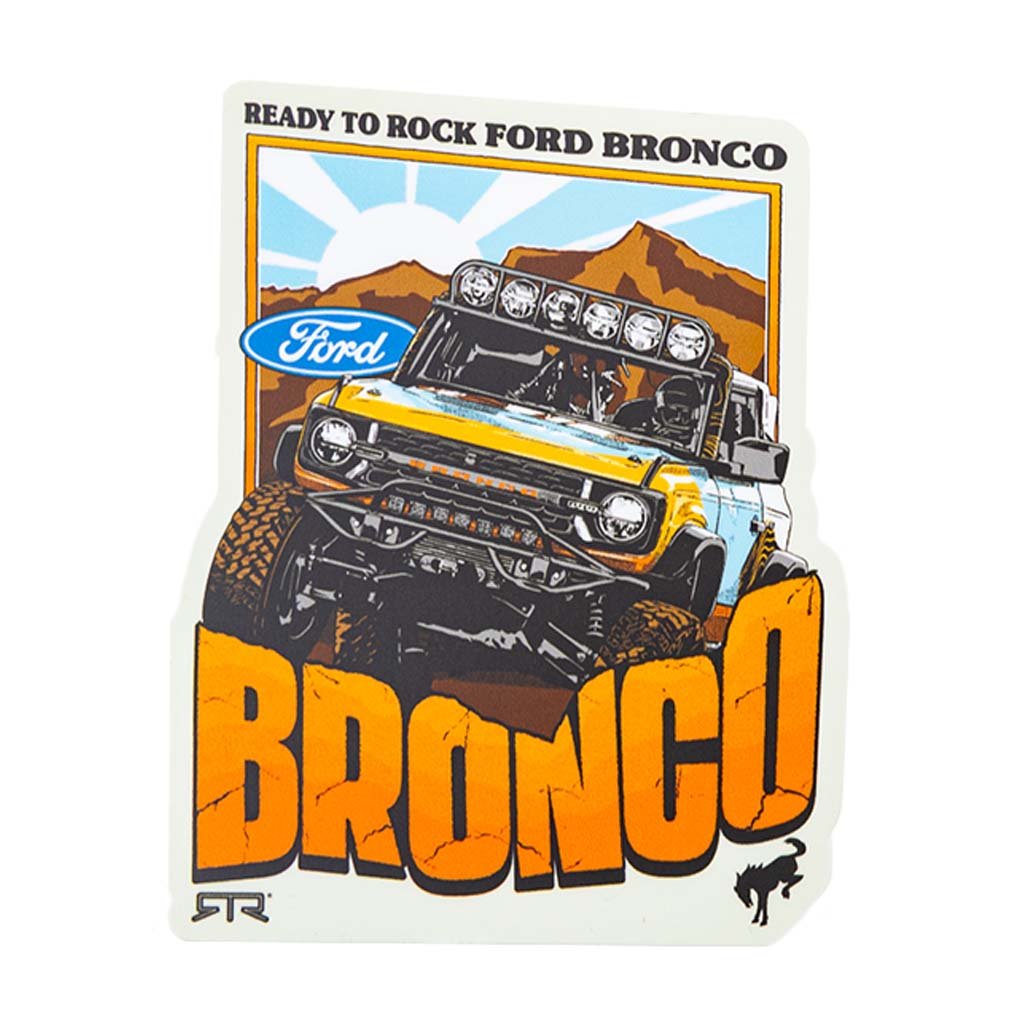 Rockin’ Ford Bronco Sticker Pack