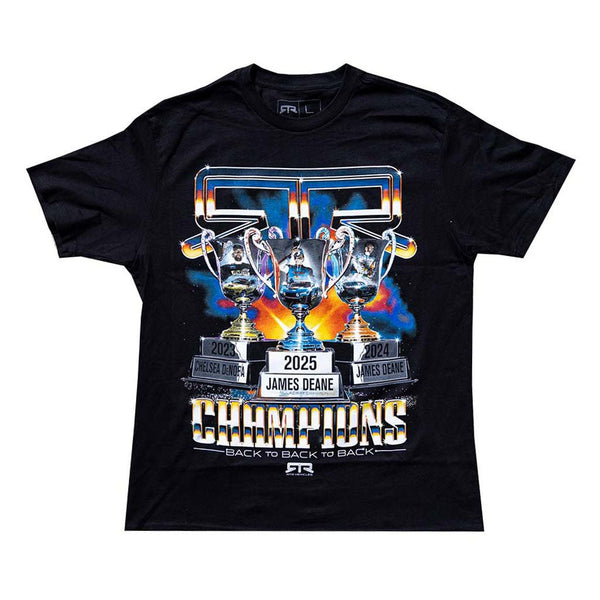 RTR Back To Back Champions T-Shirt - RTR Vehicles