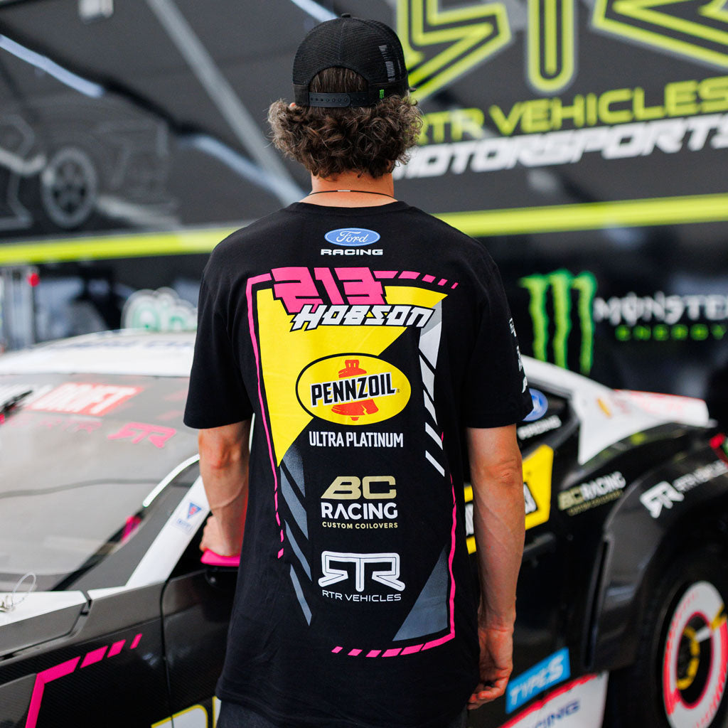 Ben Hobson 2026 RTR Drift Team T-Shirt - RTR Vehicles