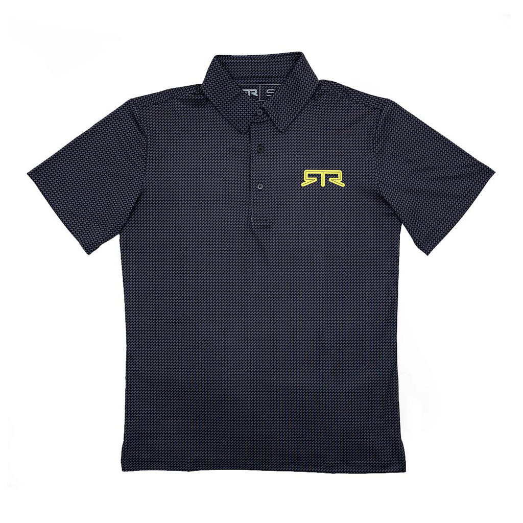 RTR Black Piston Polo Shirt