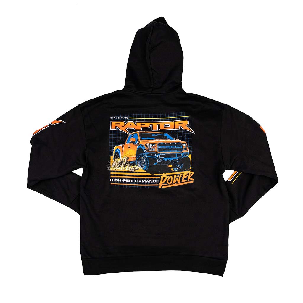 Since 2010 Raptor High-Performance Power Pullover Hoodie - RTR Vehicles