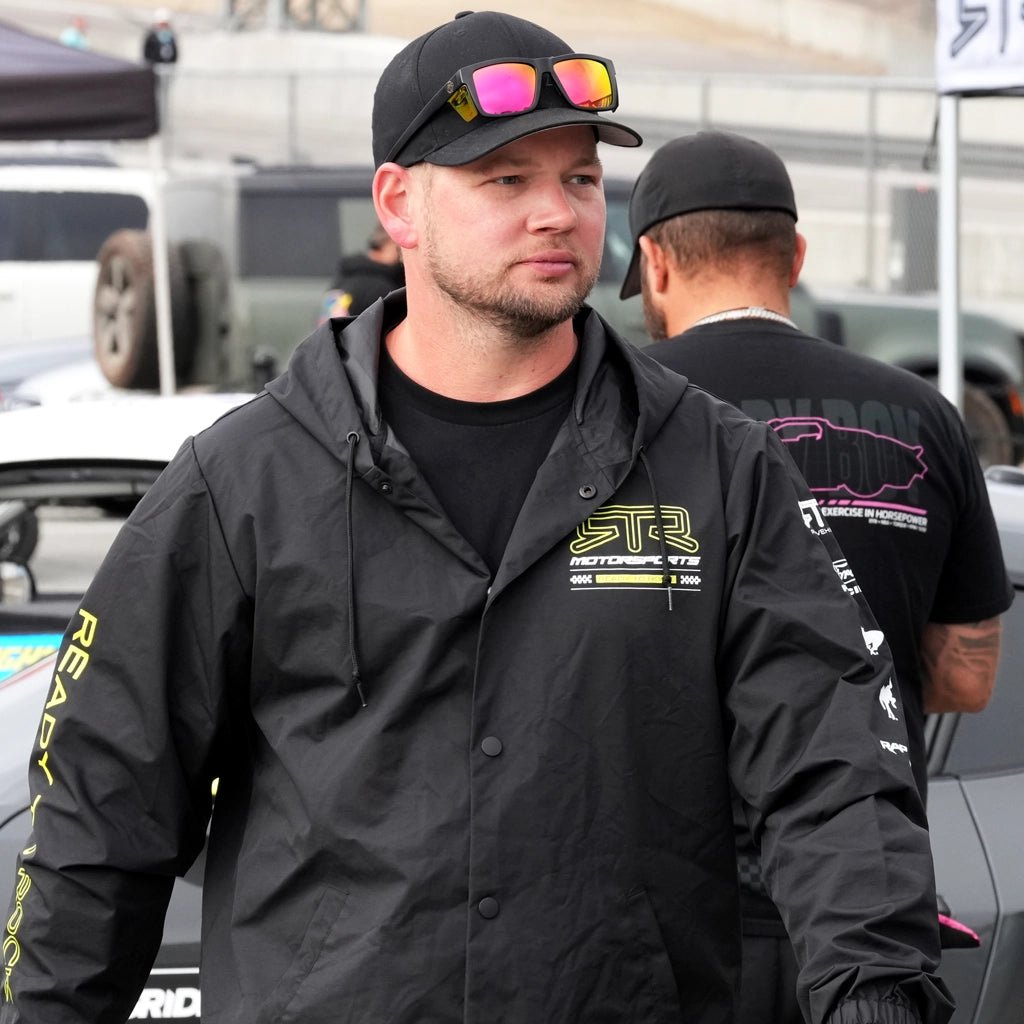 RTR Motorsports Hyperlime Windbreaker Coaches Jacket