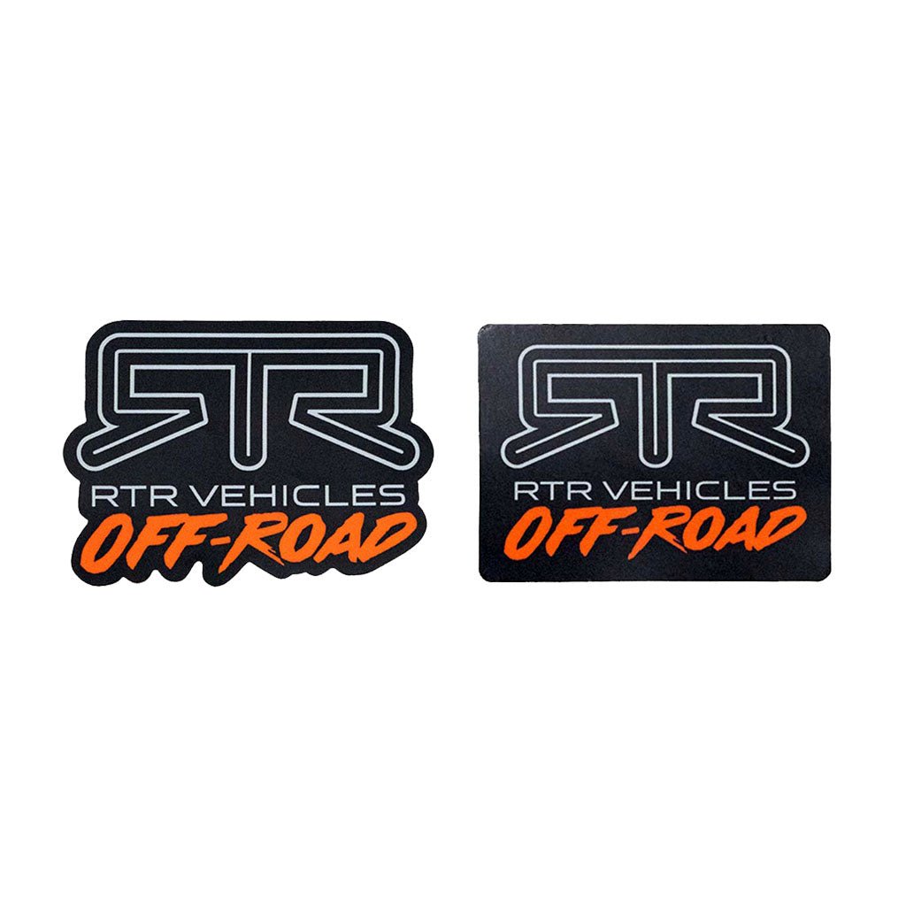 Auto Rto Round Sticker RTR Vehicles Off-Road Sticker Pack - RTR Vehicles