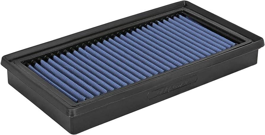 Whipple EcoBoost Mega Cooler (21+ Explorer ST) features a rectangular pleated air filter in a black frame, enhancing performance with substantial power gains and improved throttle response.