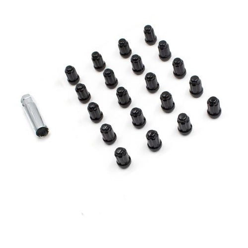6Spline Black Lug Nut Kit (15+ Mustang) RTR Vehicles