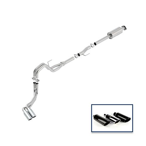 Ford Performance Cat-Back Exhaust Extreme 5.0L F-150 2015-2018 Chrome Tips - RTR Vehicles