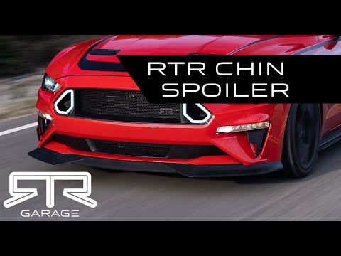 RTR Chin Spoiler (18-23 Mustang - Ecoboost & GT)