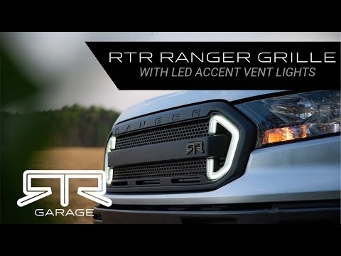 RTR Grille w/ LED Lights (19-23 Ranger - All)