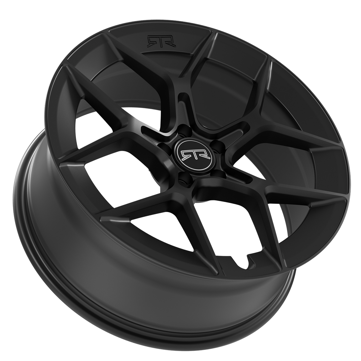 &quot;RTR Aero 5 Mustang Mach-E Wheel | Satin Black/Satin Charcoal | 20x8.5 +31 Offset | Fits 2021+ Mustang Mach-E | Flow Forming Technology | Hub-Centric Design | Enhanced Aerodynamics | Precision Craftsmanship | Upgrade Your Mach-E&#39;s Style and Performance&quot;