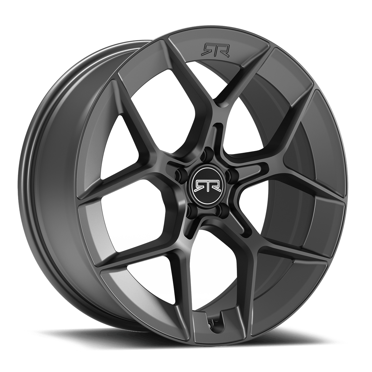 &quot;RTR Aero 5 Mustang Mach-E Wheel | Satin Black/Satin Charcoal | 20x8.5 +31 Offset | Fits 2021+ Mustang Mach-E | Flow Forming Technology | Hub-Centric Design | Enhanced Aerodynamics | Precision Craftsmanship | Upgrade Your Mach-E&#39;s Style and Performance&quot;