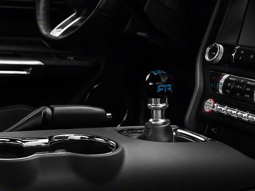 RTR Black Shift Knob - Blue Engraving (15 - 21 GT, EcoBoost, V6) - RTR Vehicles