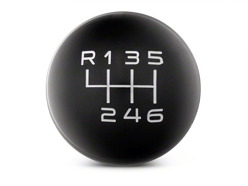 RTR Black Shift Knob - Gray Engraving (11-14 GT, V6) - RTR Vehicles