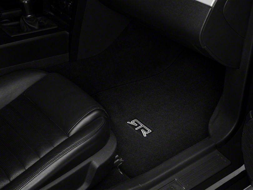 RTR Front and Rear Floor Mats with RTR Logo; Black (05-10 All) - RTR Vehicles