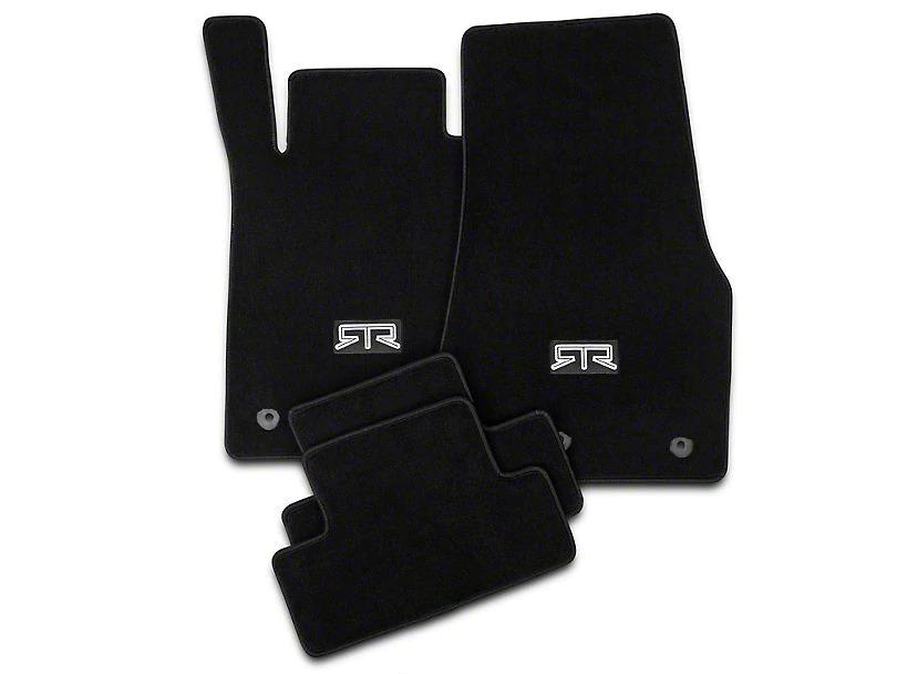 RTR Front &amp; Rear Floor Mats w/ RTR Logo - Black (13-14 All) - RTR Vehicles
