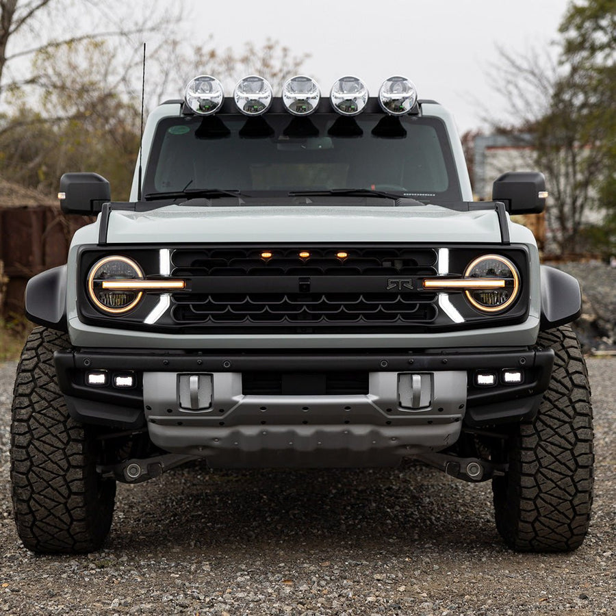 Rtr Raptor RTR Grille with Signature LED Lighting (22+ Bronco Raptor) - RTR Vehicles
