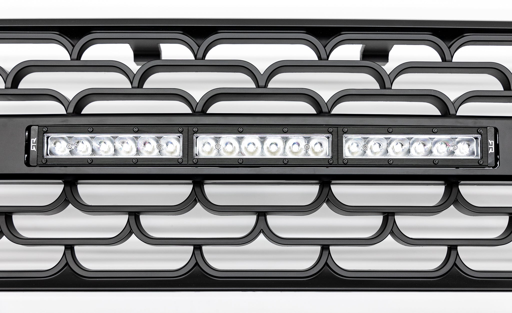 RTR Lightbar Grille w/ LED Lights (21+ Bronco w/o 360° Camera) - RTR Vehicles