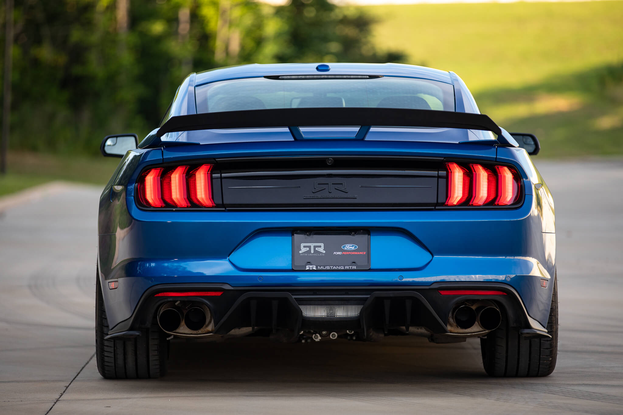 RTR Performance Pack Rear Spoiler Gurney Flap (18-22 Mustang - GT, EcoBoost ) - RTR Vehicles