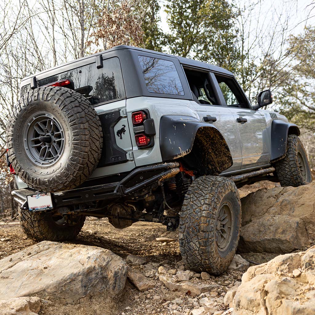 Ford Bronco Raptor With Rtr Grill Protect Your Ford Bronco With a Set of RTR Rock Sliders | RTR - RTR ...