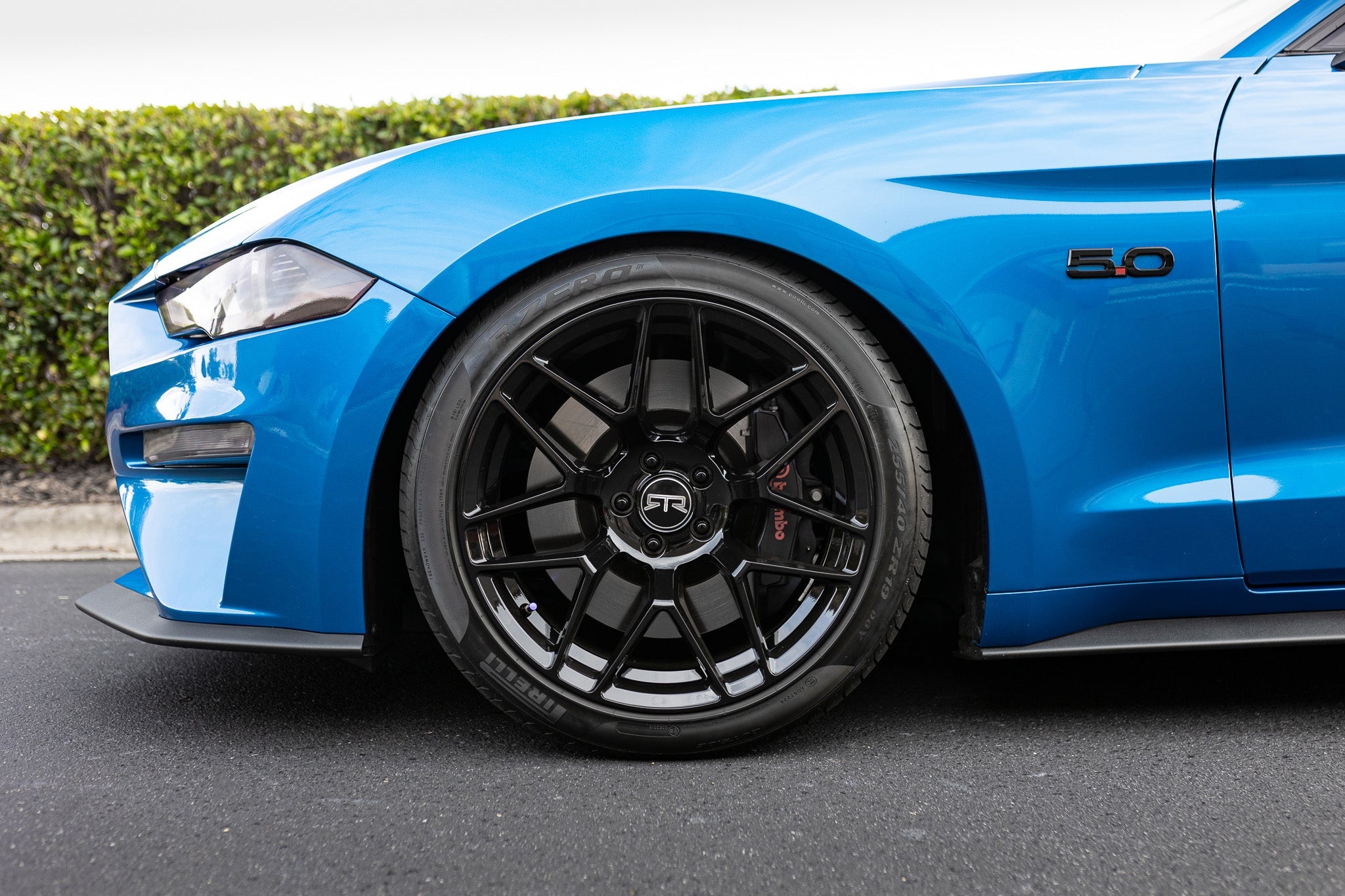 2022 Ford Mustang Black Rims