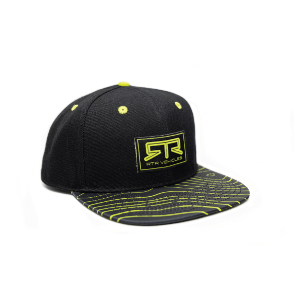 Hat With Rtra RTR Topo Snap Back Hat - RTR Vehicles