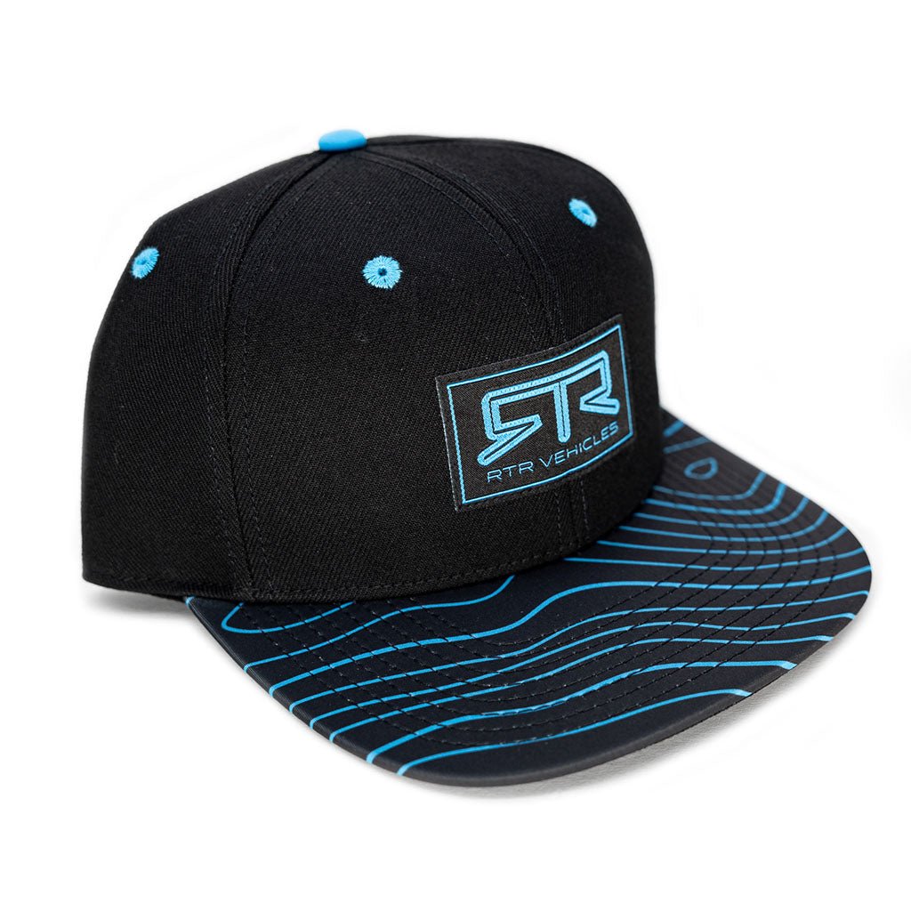Hat With Rtra RTR Topo Snap Back Hat - RTR Vehicles