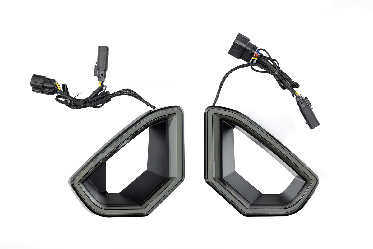 RTR Upper and Lower Grille w/ LED Accent Vent Lights (18-22 Mustang - GT &amp; EcoBoost) - RTR Vehicles