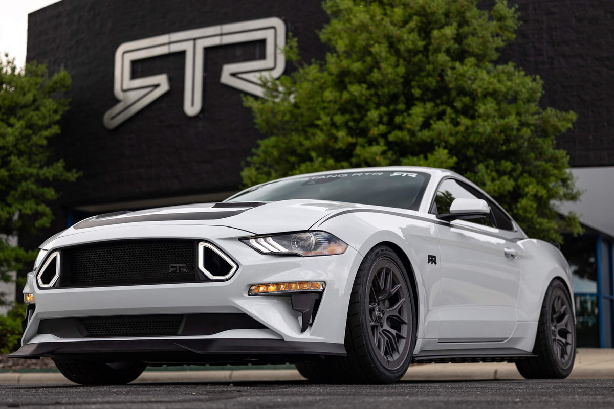 RTR Upper Grille with LED Lights (18-22 Mustang - GT &amp; EcoBoost) - RTR Vehicles